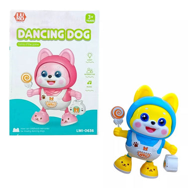 Electric Cute Dancing Dog With Light & Music